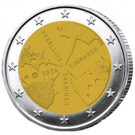 2 Euro Finlande 2024 - Architecture