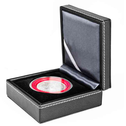 Coffret Nera pour ranger des monnaies de chez Lindner